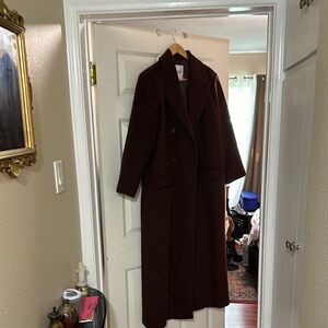 Elegant Brown Women's Coat